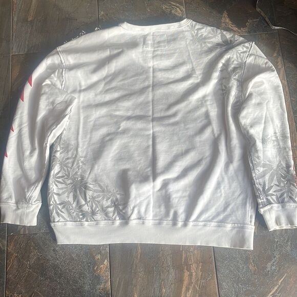 True Religion Mens Hemp Printed Pullover Sweatshirt size XXL - Picture 6 of 9